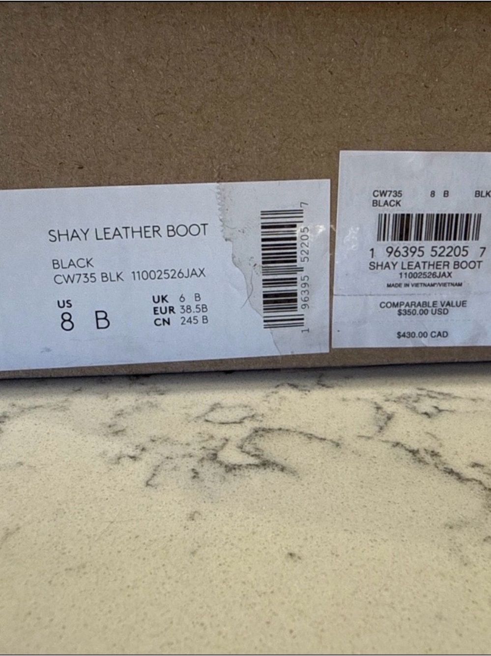 Coach Black Leather Tall Block-Heel Boots - Picture 12 of 13